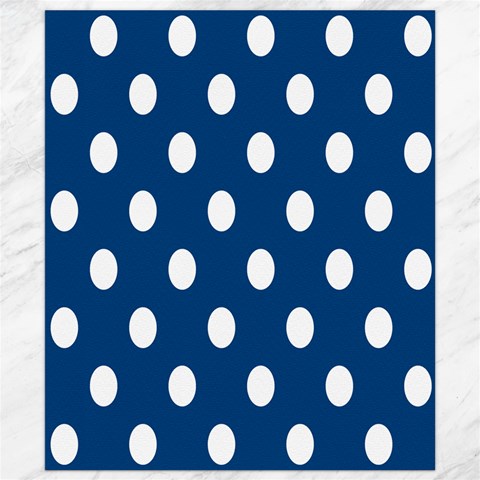 Polka Dots 8.15 x9.66  Canvas - 1