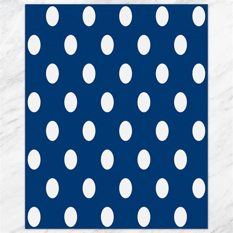 Polka Dots 10.95 x13.48  Canvas - 1