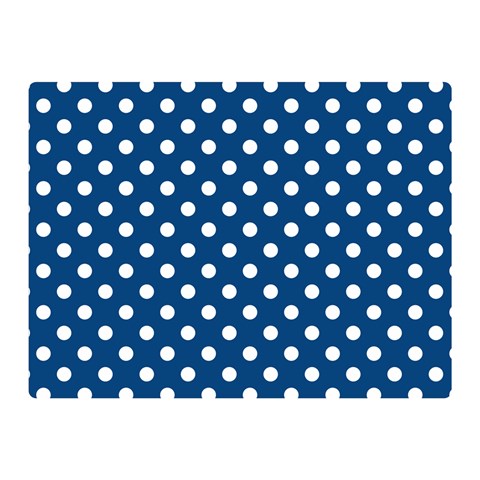 Polka Dots 35 x27  Blanket Front