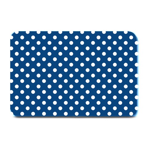 Polka Dots 18 x12  Plate Mat
