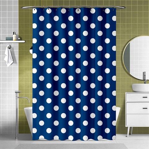 Polka Dots Curtain(48  X 72 ) - 42.18 x64.8  Curtain(48  X 72 )