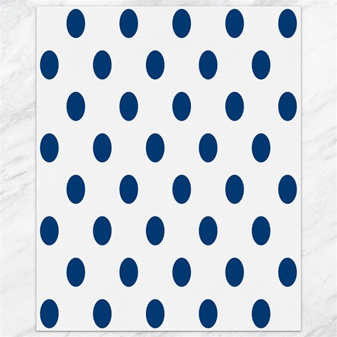 Polka Dots 10.95 x13.48  Canvas - 1