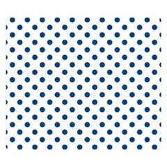 Polka Dots 50 x40  Blanket Back