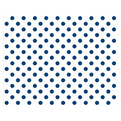 Polka Dots 60 x50  Blanket Back