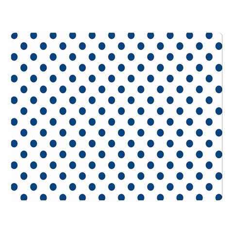 Polka Dots 80 x60  Blanket Front