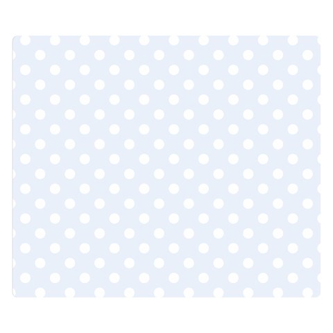 Polka Dots 50 x40  Blanket Front