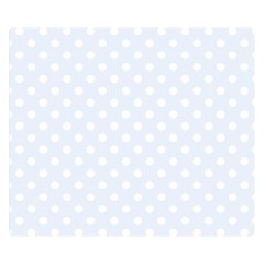Polka Dots 50 x40  Blanket Back
