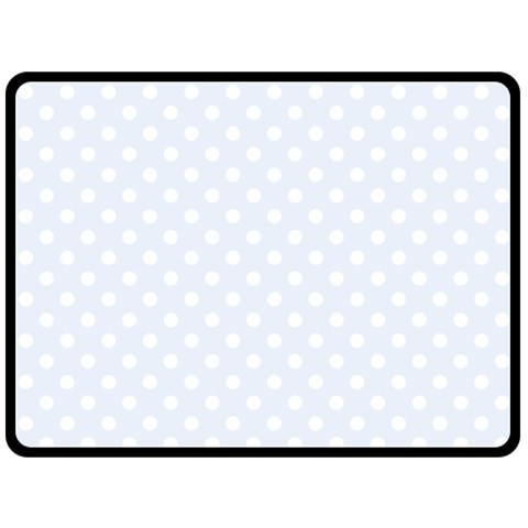 Polka Dots 80 x60  Blanket Front