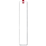 Polka Dots - White on Pastel Blue Large Book Mark