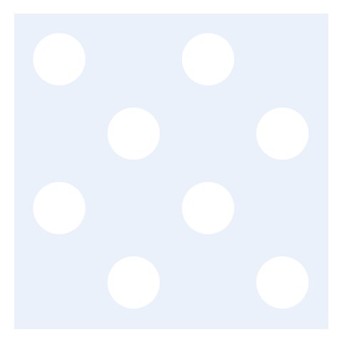 Polka Dots 3.75 x3.75  Memopad