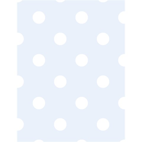 Polka Dots 4.125 x5.5  Memopad