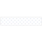 Polka Dots - Pastel Blue on White Flano Scarf (Small)