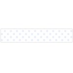 Polka Dots - Pastel Blue on White Flano Scarf (Large)
