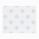 Polka Dots - Pastel Blue on White Small Glasses Cloth