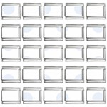 Polka Dots - Pastel Blue on White 9mm Italian Charm (25 pack)