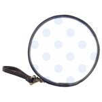 Polka Dots - Pastel Blue on White Classic 20-CD Wallet