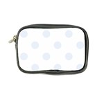 Polka Dots - Pastel Blue on White Coin Purse