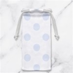 Polka Dots - Pastel Blue on White Jewelry Bag
