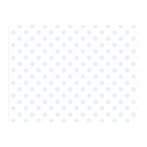 Polka Dots 35 x27  Blanket Front
