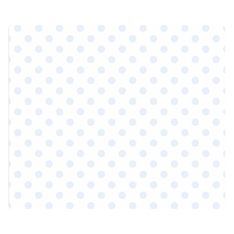 Polka Dots 50 x40  Blanket Front