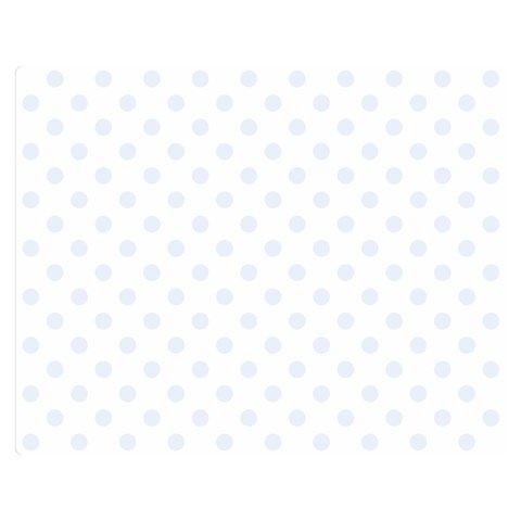 Polka Dots 60 x50  Blanket Front