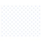 Polka Dots - Pastel Blue on White Double Sided Flano Blanket (Medium)