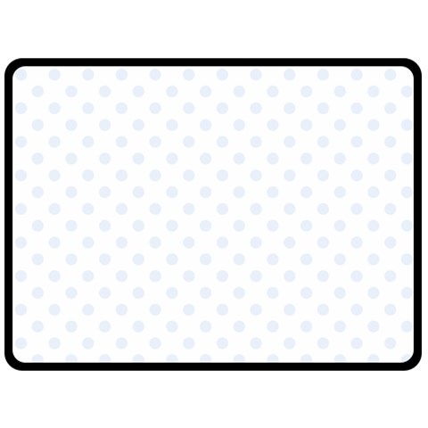 Polka Dots 80 x60  Blanket Front