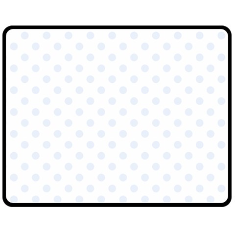 Polka Dots 60 x50  Blanket Front