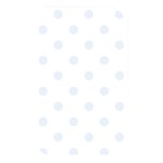 Polka Dots - Pastel Blue on White Memory Card Reader (Rectangular)