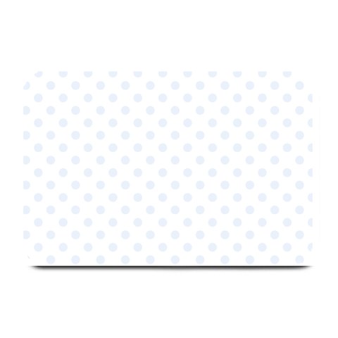 Polka Dots 18 x12  Plate Mat