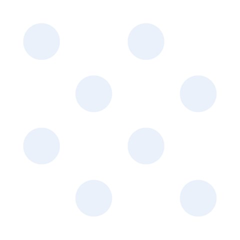 Polka Dots 3.75 x3.75  Memopad