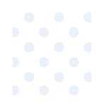 Polka Dots - Pastel Blue on White Greeting Card 4.5  x 6 
