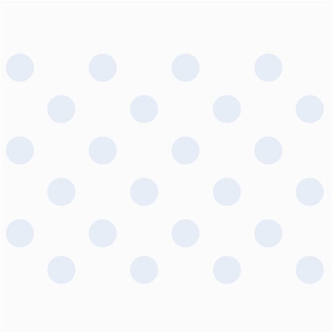 Polka Dots 7 x5  Photo Card - 1