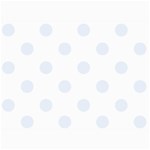 Polka Dots - Pastel Blue on White 5  x 7  Photo Cards