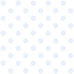 Polka Dots - Pastel Blue on White ScrapBook Page 12  x 12 