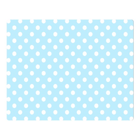 Polka Dots 80 x60  Blanket Front