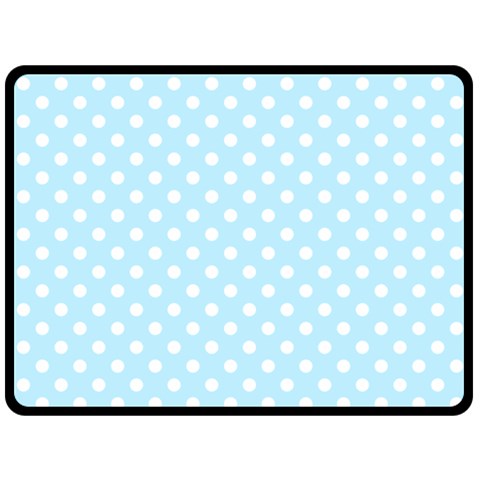 Polka Dots 80 x60  Blanket Front