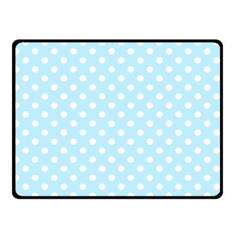Polka Dots 45 x34  Blanket Front