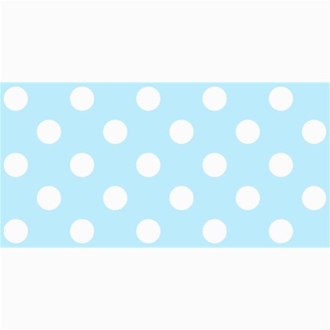 Polka Dots 8 x4  Photo Card - 1