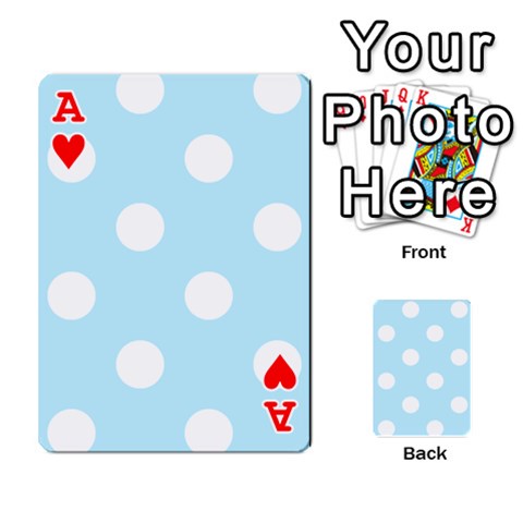 Ace Polka Dots Front - HeartA