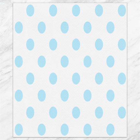 Polka Dots 8.15 x9.66  Canvas - 1