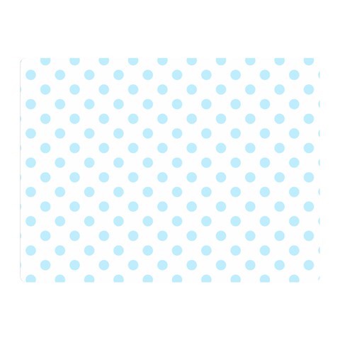 Polka Dots 35 x27  Blanket Front