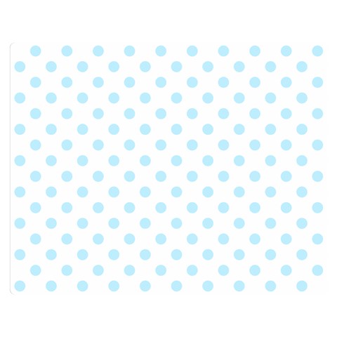 Polka Dots 60 x50  Blanket Front