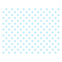 Polka Dots 60 x50  Blanket Back