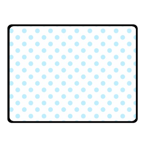 Polka Dots 50 x40  Blanket Front