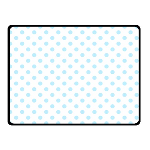 Polka Dots 45 x34  Blanket Front