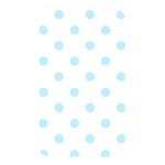 Polka Dots - Light Blue on White Memory Card Reader (Rectangular)