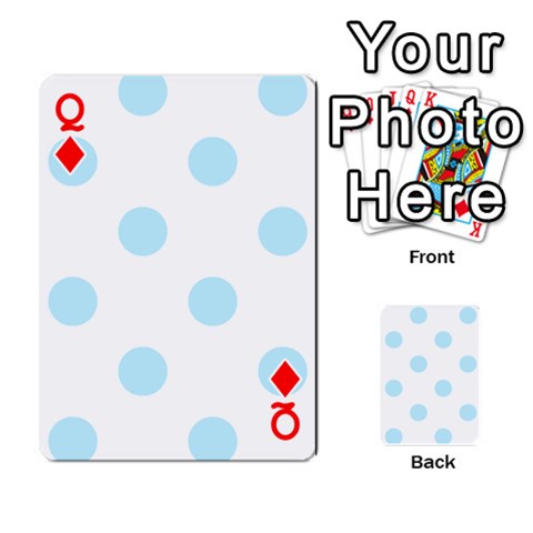 Queen Polka Dots Front - DiamondQ