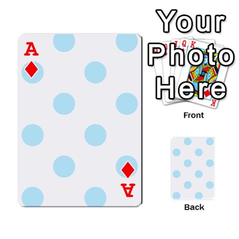 Ace Polka Dots Front - DiamondA