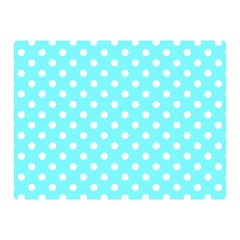 Polka Dots 35 x27  Blanket Back
